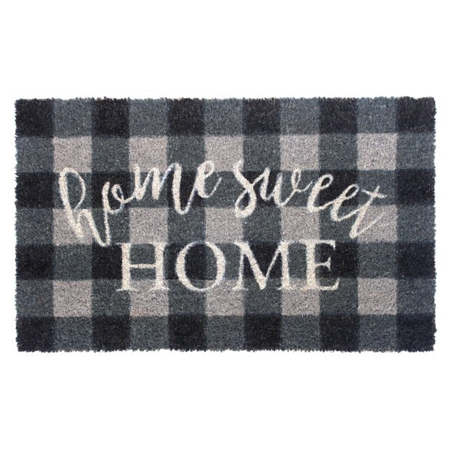 Gray Home Sweet Home Doormat