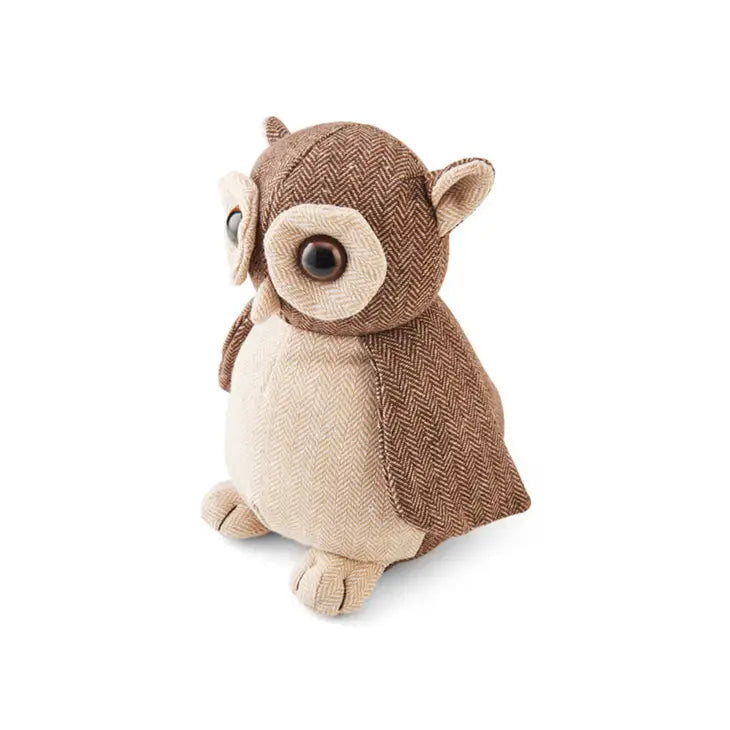 Elements Brown Owl Door Stopper