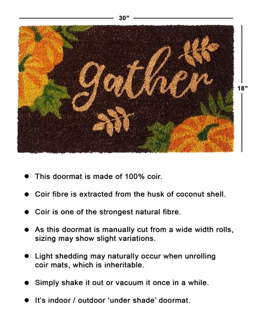 Multi Machine Tufted Gather Doormat