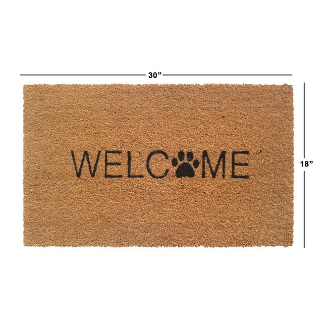 Welcome Paw Doormat