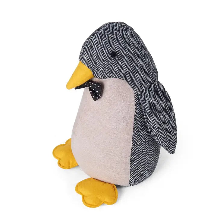 Elements Grey Penguin Door Stopper