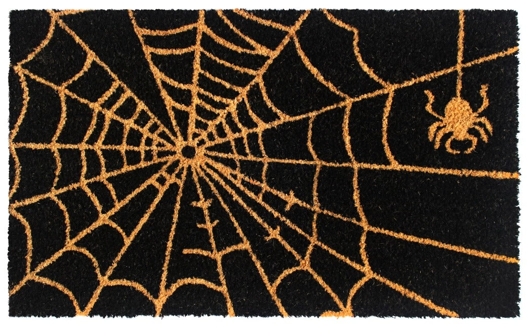 Natural Tufted Spider Web Doormat