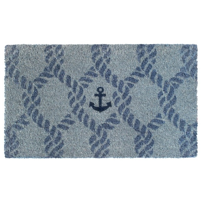 Gray Marine Anchor Doormat