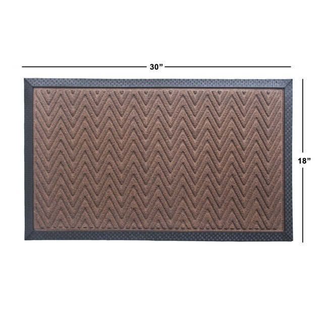 Zigzag Geo Print Doormat