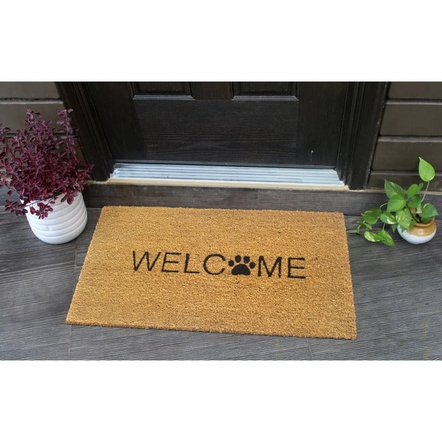 Welcome Paw Doormat