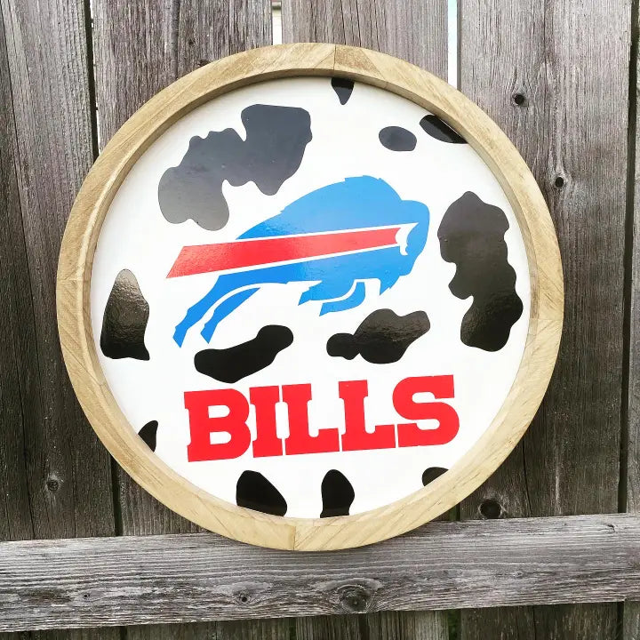 Buffalo Bills Door Front Door Hanger Sign