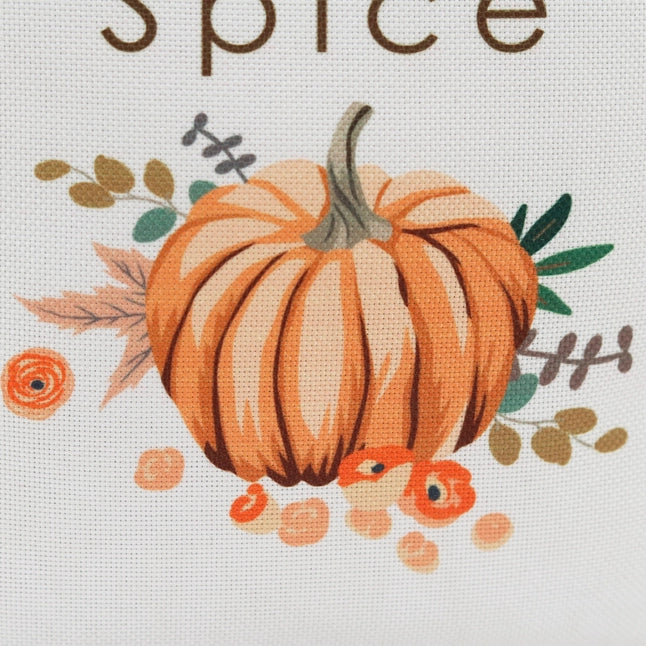 Let There Be Pumpkin Spice Fabric Door Stopper