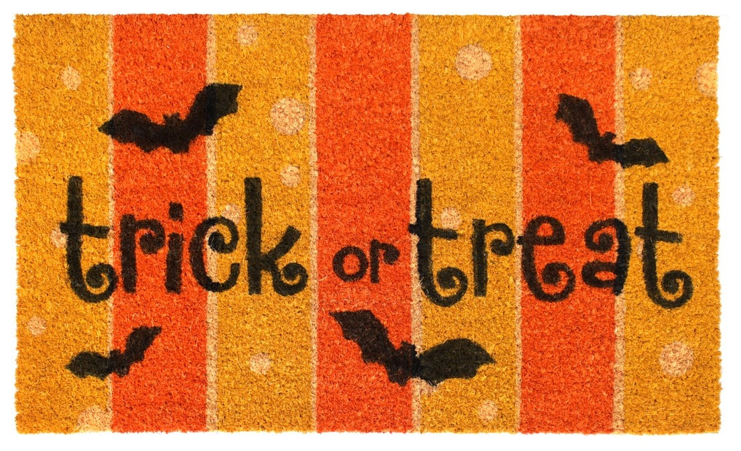 Multi Tufted Trick or Treat Doormat