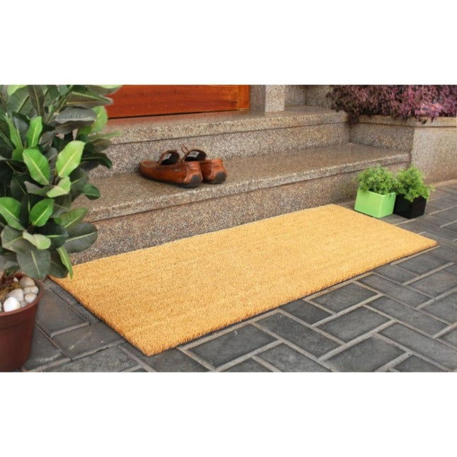 Natural Machine Tufted Coir Doormat