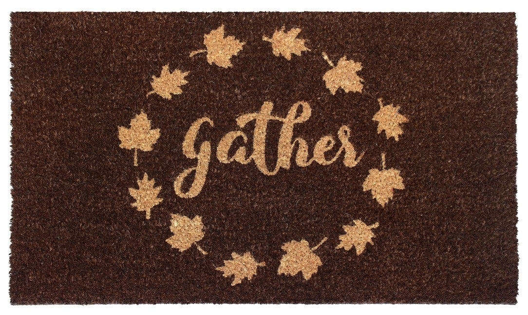 Natural Machine Tufted Gather Doormat