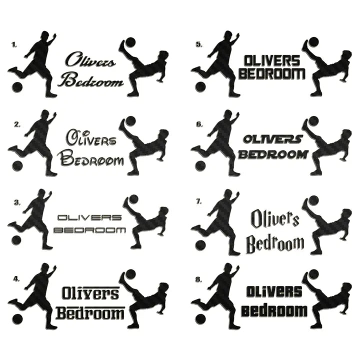 Boys Bedroom Door Sticker