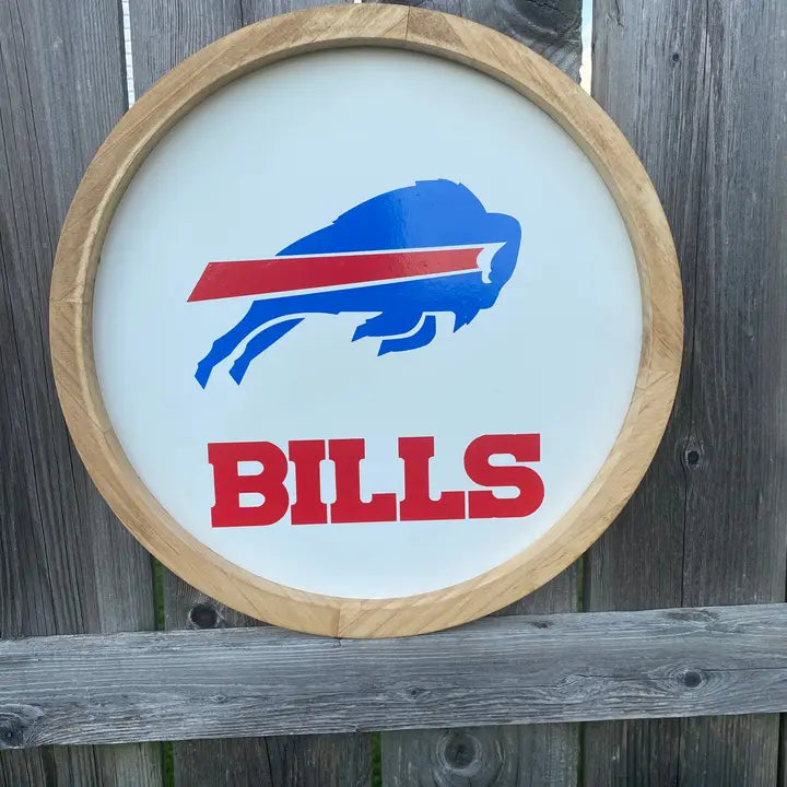 Buffalo Bills Door Front Door Hanger Sign