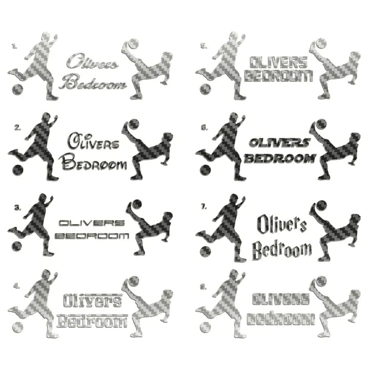 Boys Bedroom Door Sticker