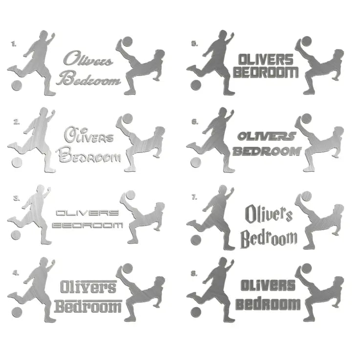 Boys Bedroom Door Sticker