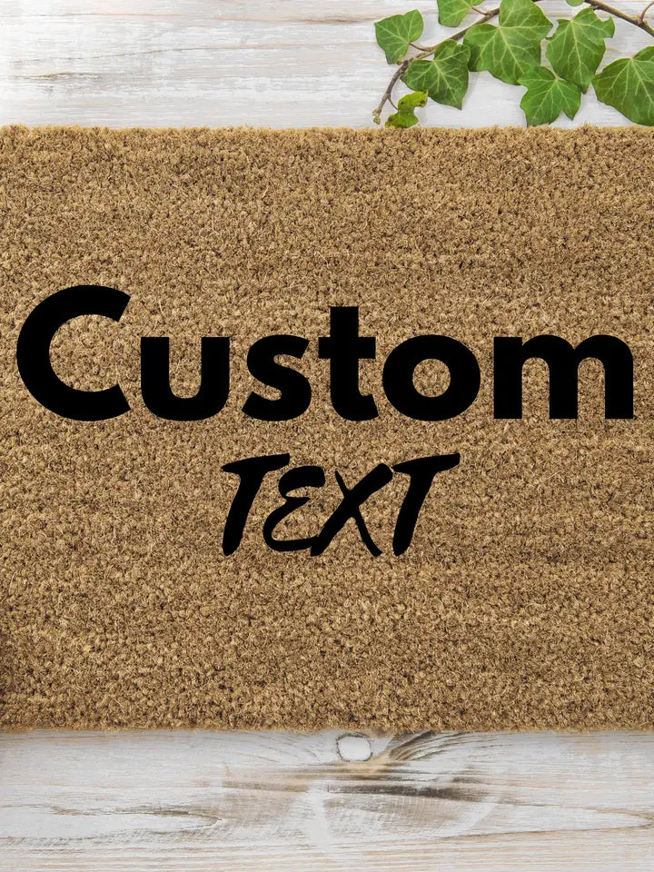 Create Your Own Doormats