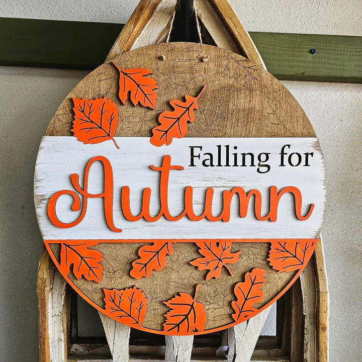 Diy Kit Falling For Autumn Door Hanger