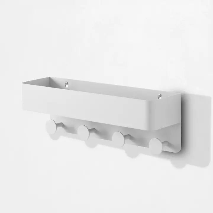 Igea Storage Shelf with Clothes Hanger