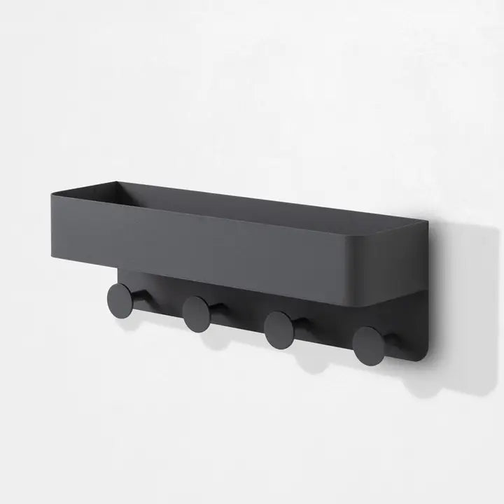 Igea Storage Shelf with Clothes Hanger