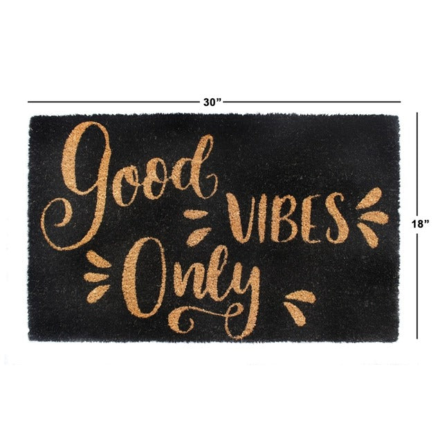 Good Vibes Only Doormat