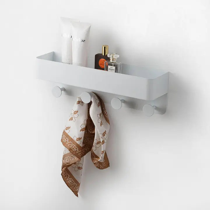 Igea Storage Shelf with Clothes Hanger