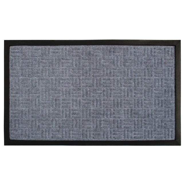 Moulded Rubber Poly Patterned Doormat