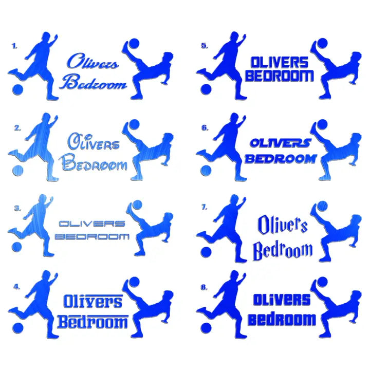 Boys Bedroom Door Sticker