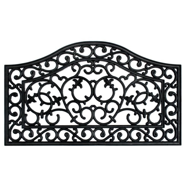 Moulded Rubber Trellis Rectangle Doormat