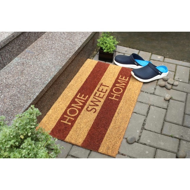 Brown Home Sweet Home Doormat