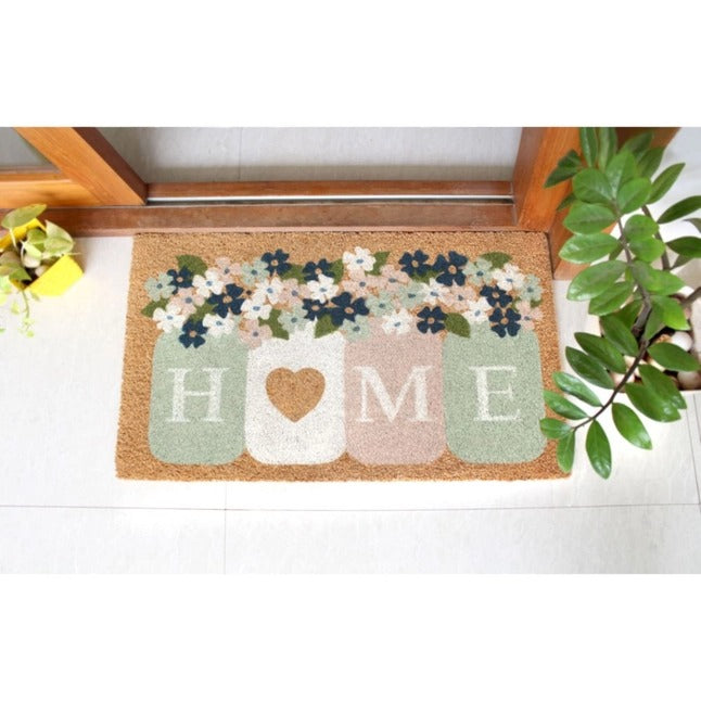 Tufted Home Mason Jar Coir Doormat