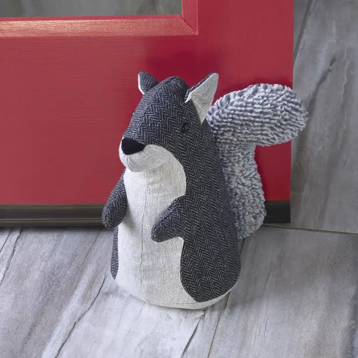 Elements Gray Squireel Door Stopper