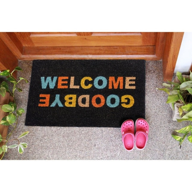 Multi Tufted Welcome, Good Bye Doormat