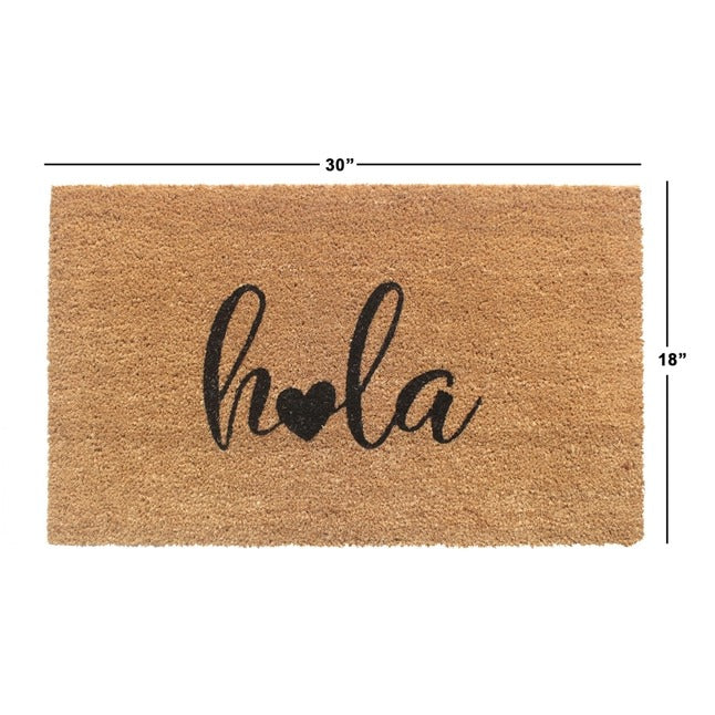 Hola Heart Doormat