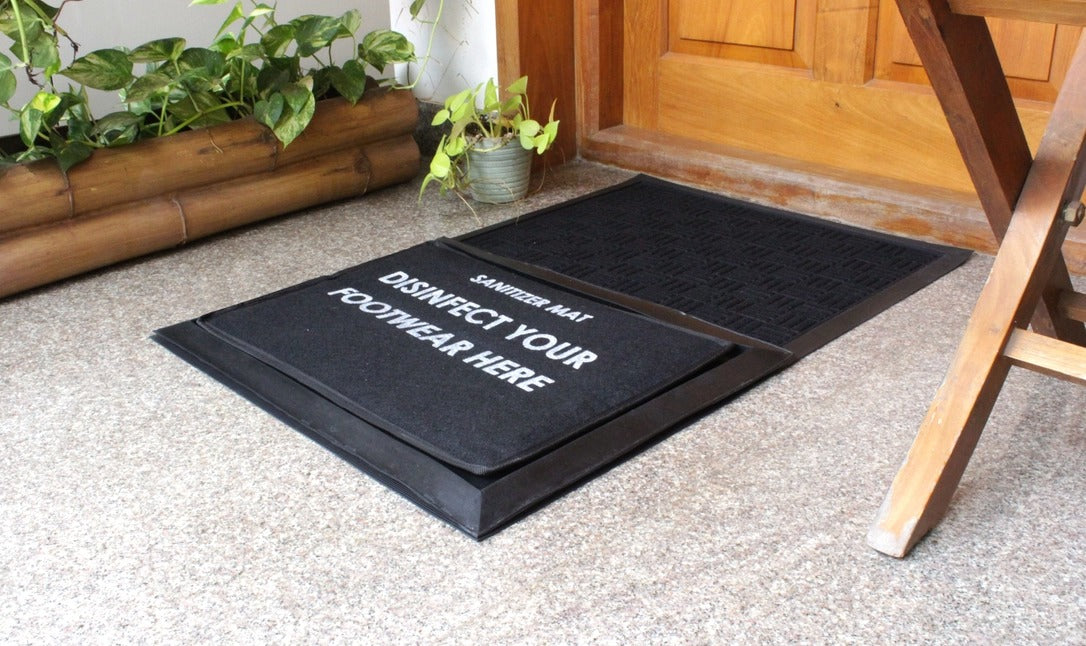 Rubber Sanitizer Doormat