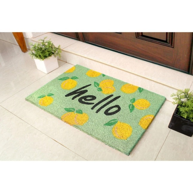 Multi Tufted Hello Mangoes Doormat