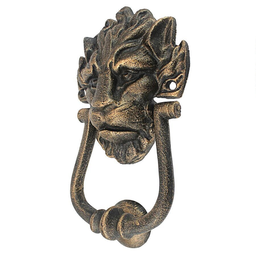 10 Downing Street Lion Authentic Foundry Iron Door Knocker