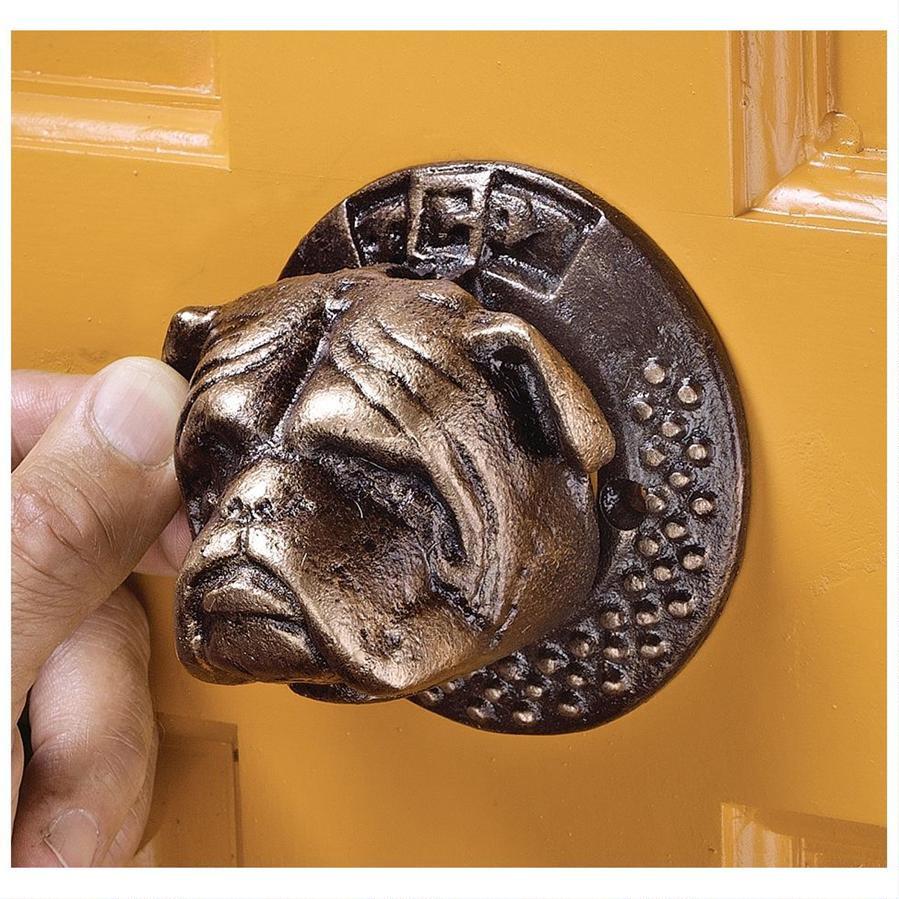 Bulldog Authentic Foundry Iron Door Knocker