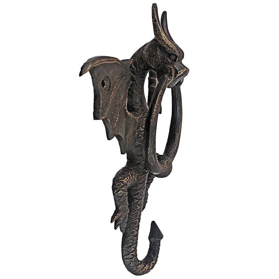 Tintagel Castle Dragon Foundry Iron Door Knocker