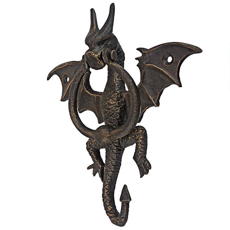 Tintagel Castle Dragon Foundry Iron Door Knocker