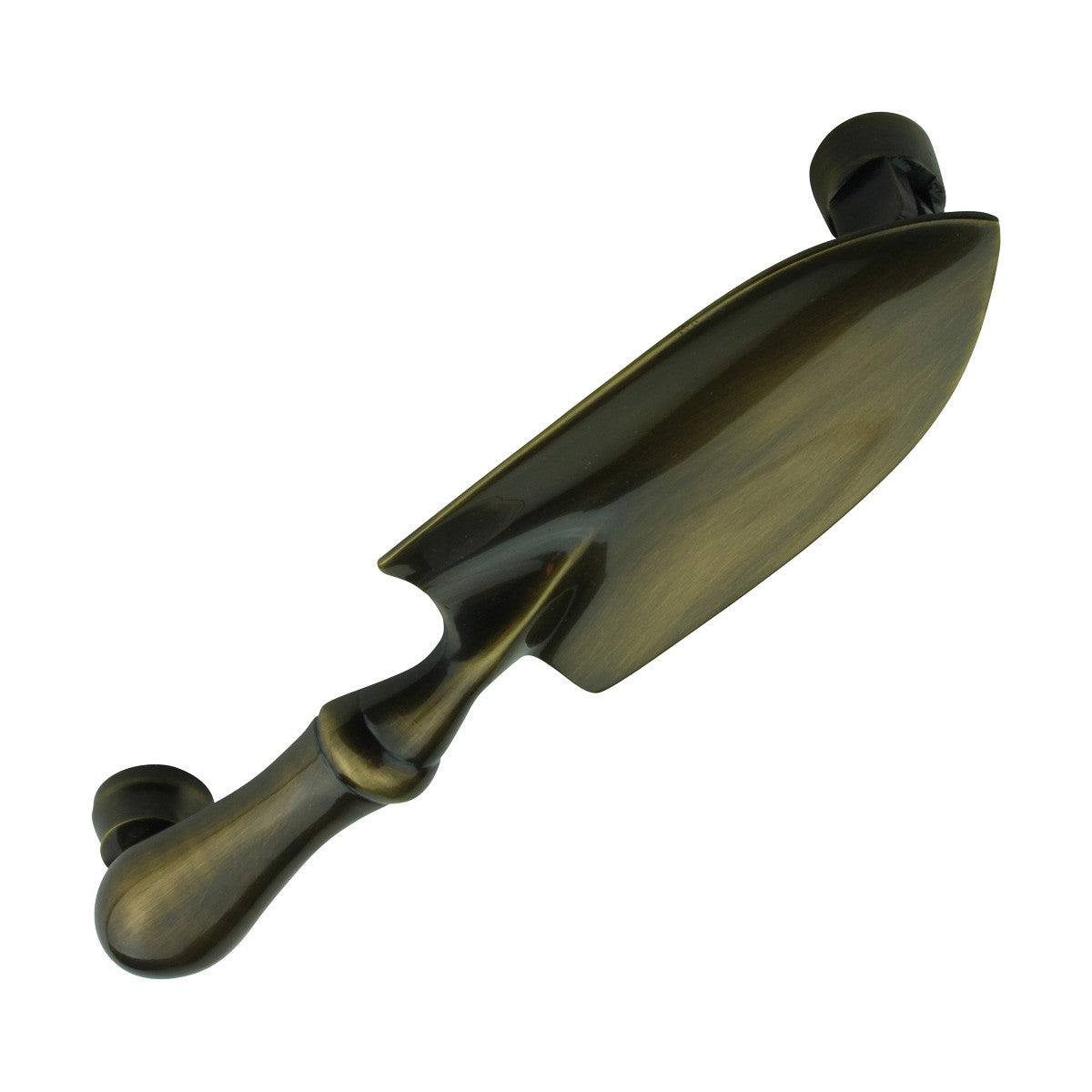 Antique Brass Vintage Door Knocker Garden Trowel 7"H