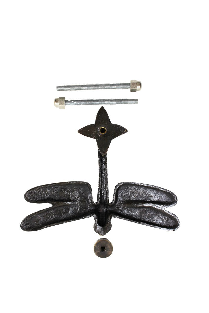 Antique Door Knocker Brass Antique Door Hardware Dragonfly Door Knocker 4 7/8 Inch X 6 3/8 Inch