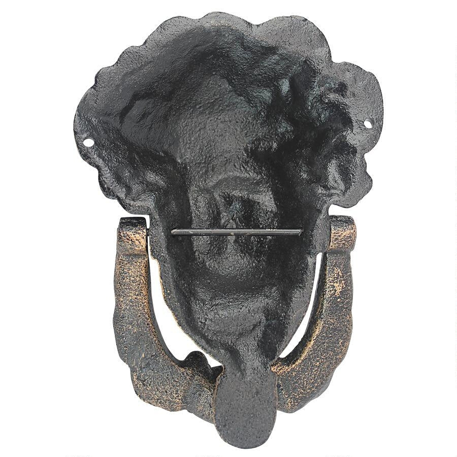 Athena, Goddess of Arts and Literature Authentic Foundry Iron Door Knocker