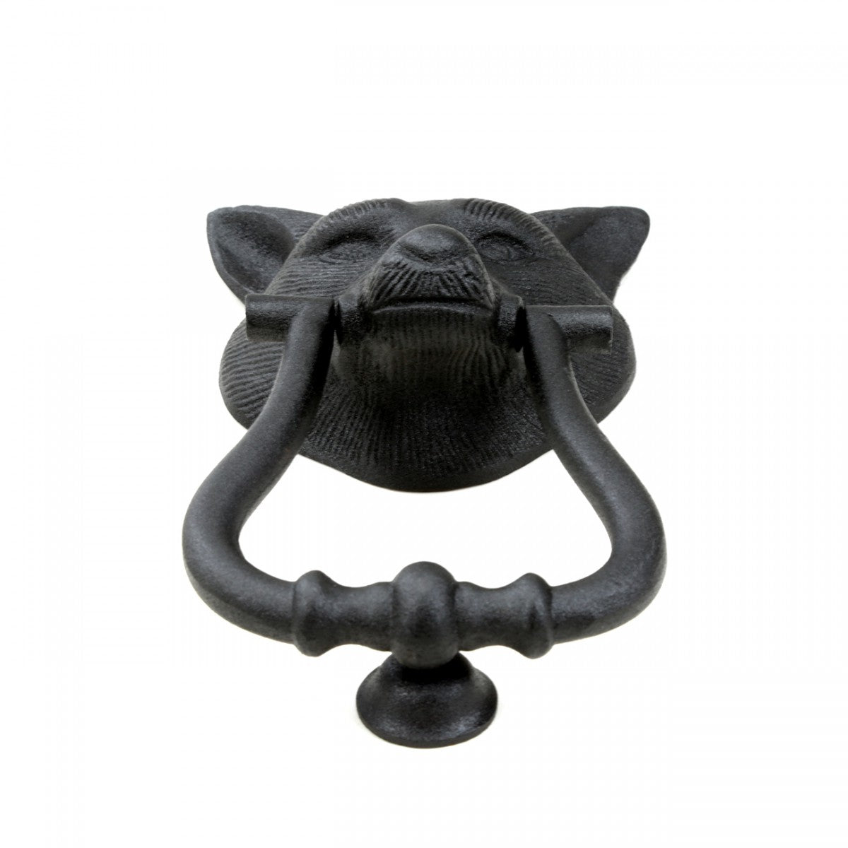 Black Front Door Knocker Cast Iron Animal Door Knocker 8 3/4 X 5 1/8