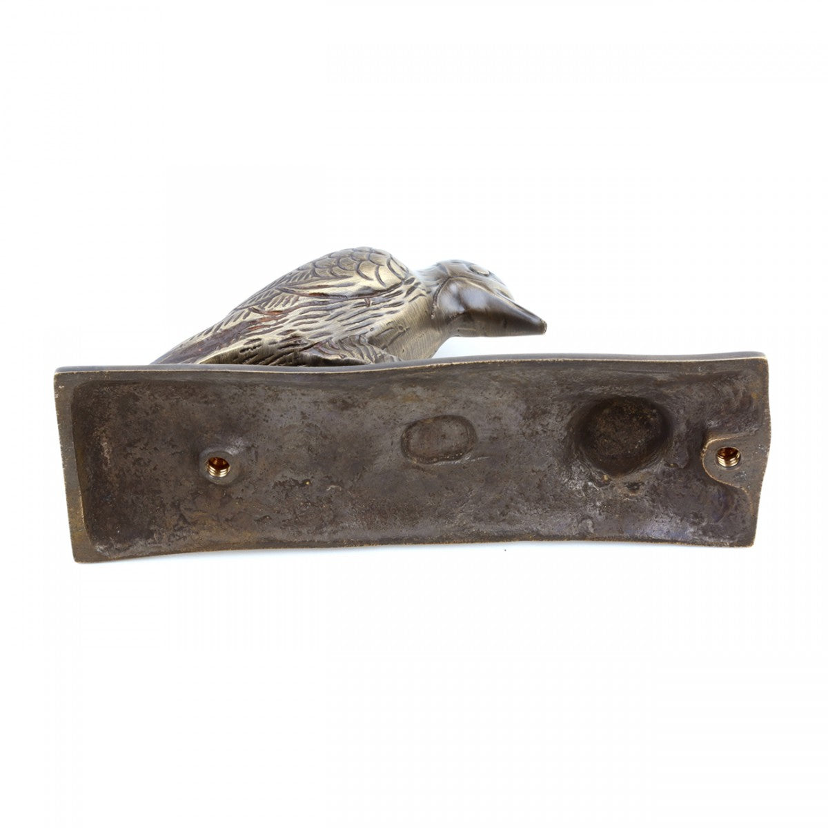 Brass Antique Door Knocker Woodpecker Vintage Antique Door Hardware 6.5 Inch