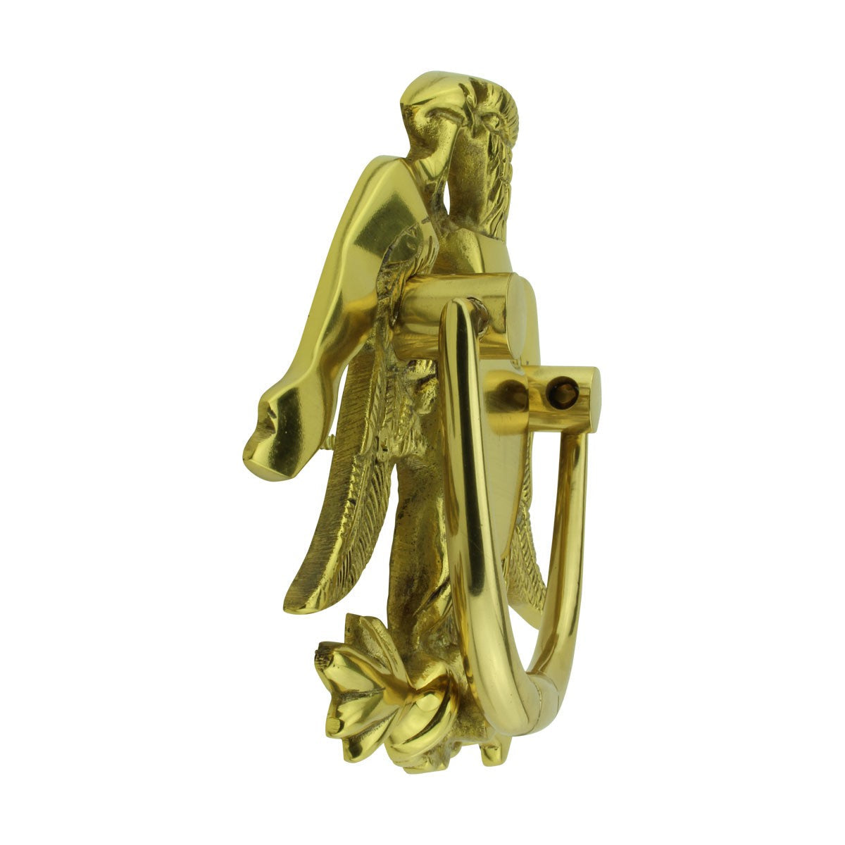 Brass Door Knocker Liberty Eagle Solid Brass Front Door Hardware 5.25 inch H x 7 inch W