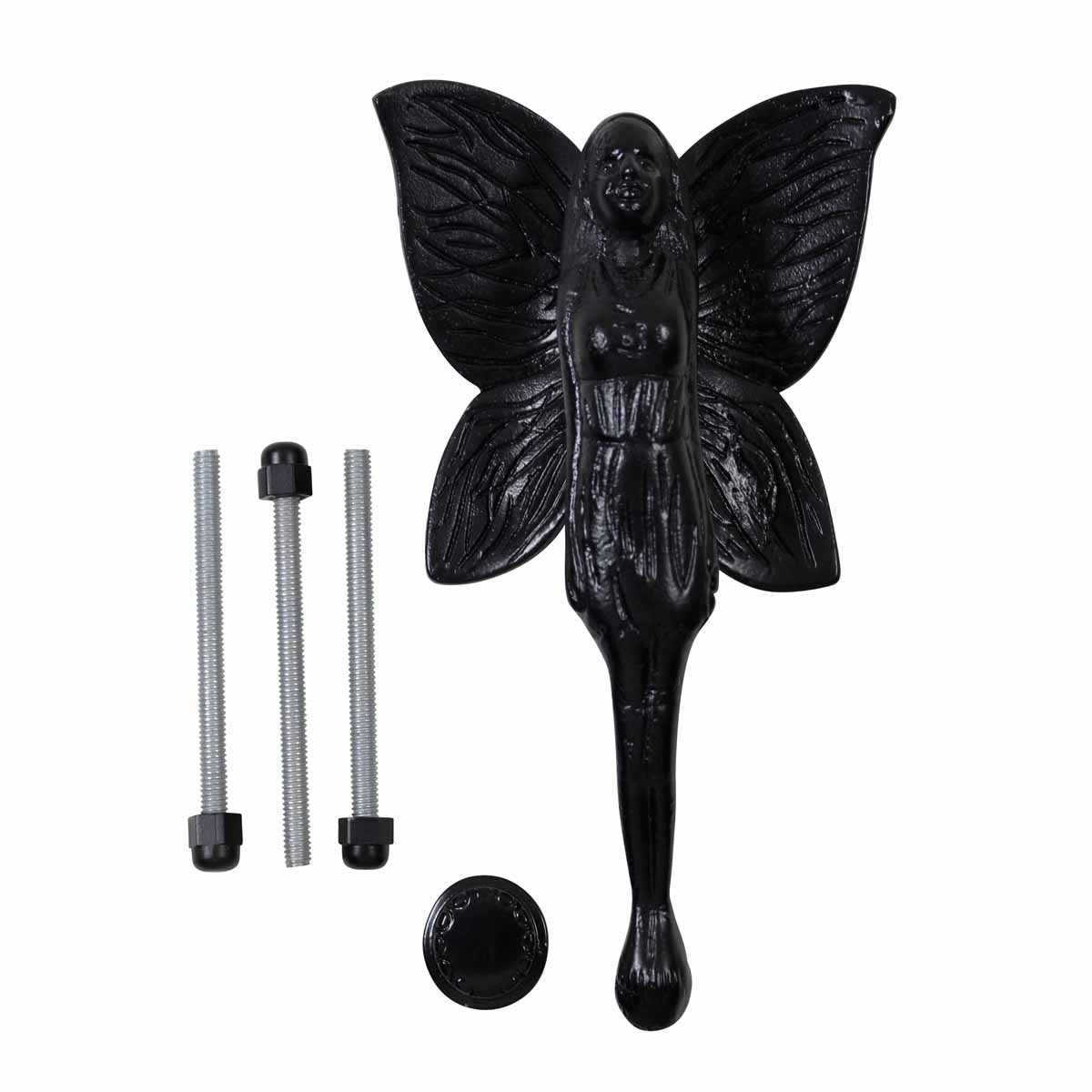 Cast Iron Door Knockers Black Door Knockers for Front Door 7 Inch X 4 Inch
