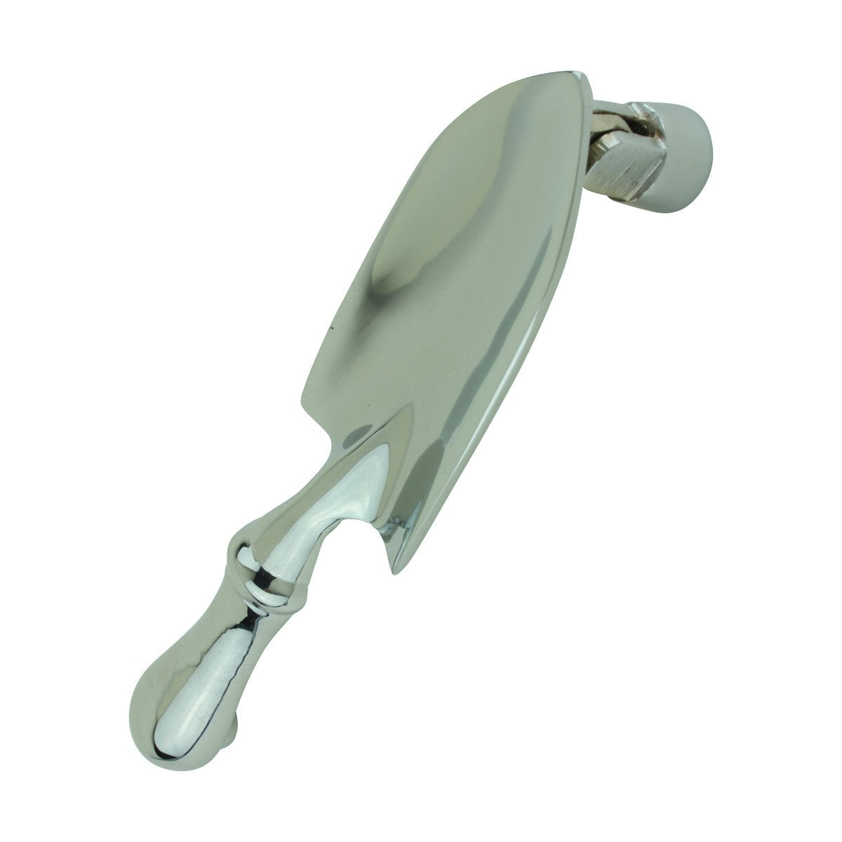 Chrome Brass Vintage Door Knocker Garden Trowel 7"H