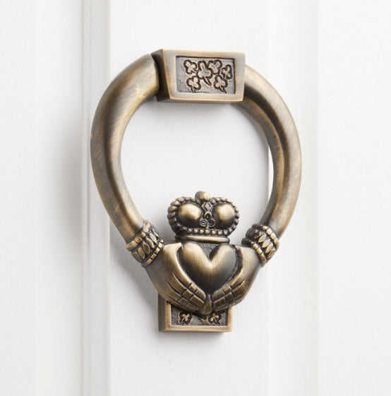 Claddagh Brass Door Knocker