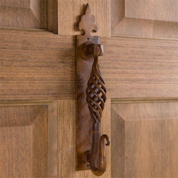 Crauswell Hand-Forged Iron Door Knocker