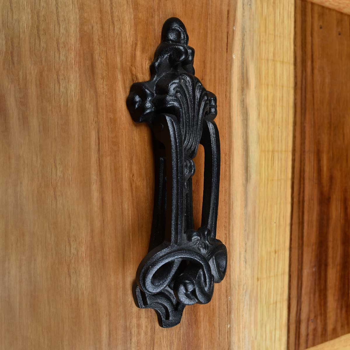 Door Knocker Black Cast Iron Door Knocker Cast Iron Black RSF 8 1/2H x