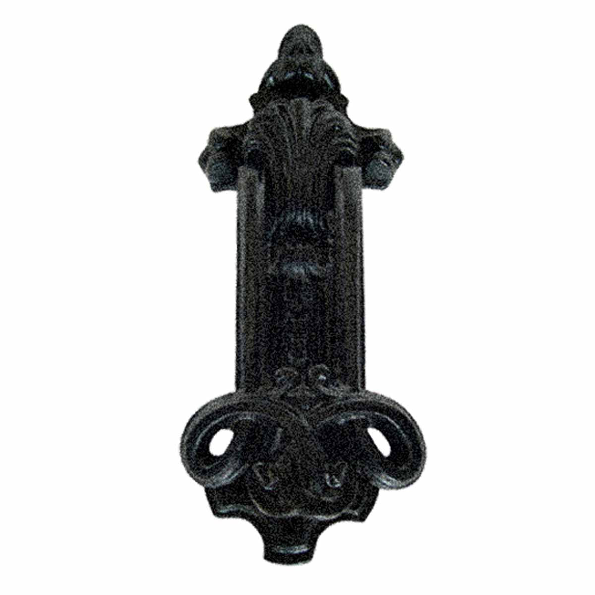 Door Knocker Black Cast Iron Door Knocker Cast Iron Black RSF 8 1/2H x